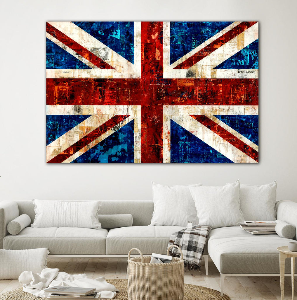 British Flag by Stella Bradley on GIANT ART - red flags