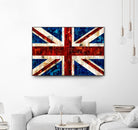 British Flag by Stella Bradley on GIANT ART - red flags
