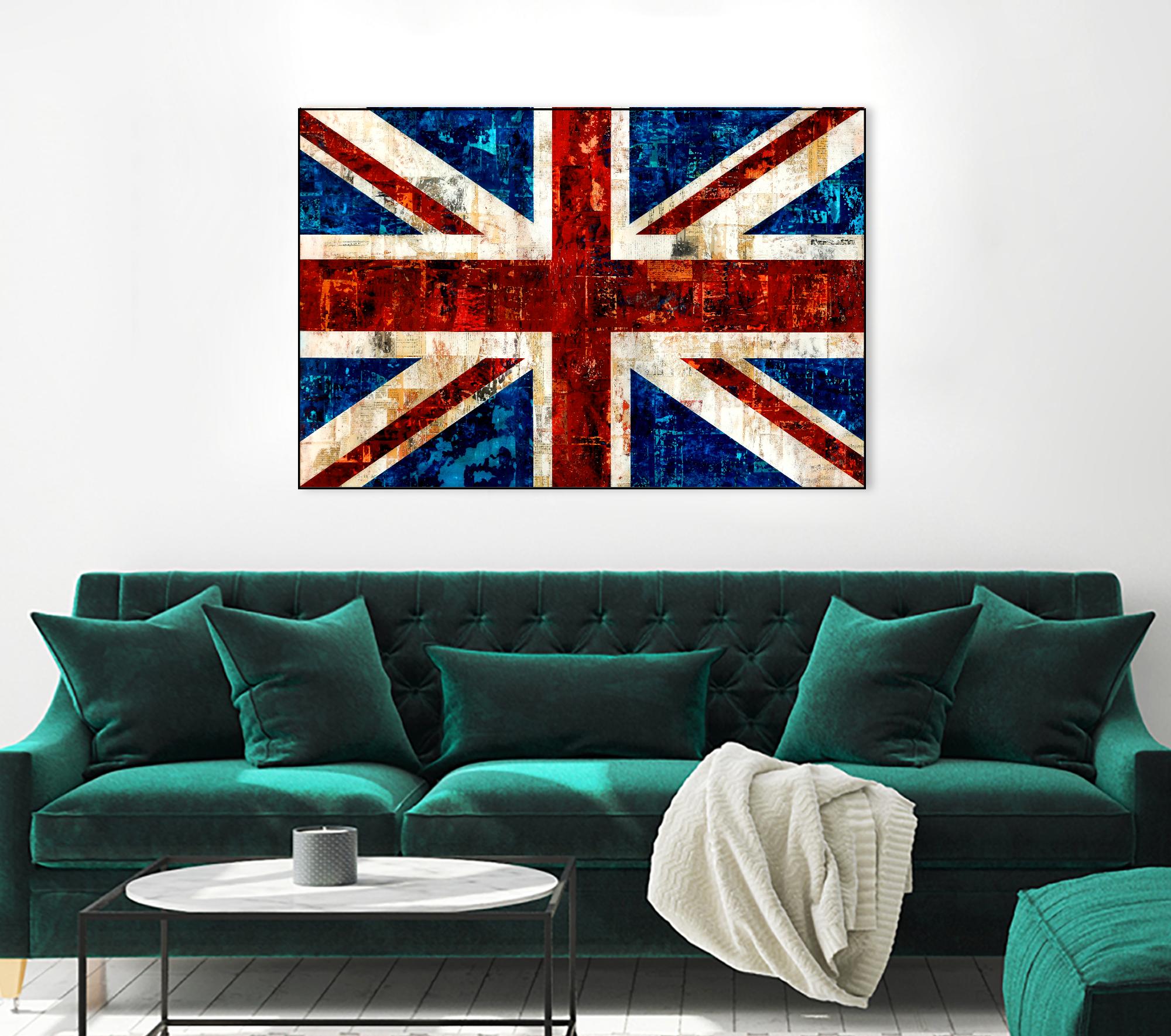 British Flag by Stella Bradley on GIANT ART - red flags