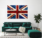 British Flag by Stella Bradley on GIANT ART - red flags