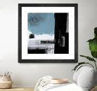 Sandstone E by Franka Palek on GIANT ART - black abstract