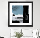 Sandstone E by Franka Palek on GIANT ART - black abstract