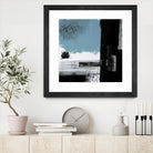 Sandstone E by Franka Palek on GIANT ART - black abstract