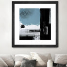 Sandstone E by Franka Palek on GIANT ART - black abstract