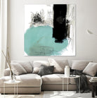 Sandstone G by Franka Palek on GIANT ART - black abstract