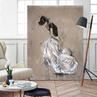 Living the Dream I by Marta Wiley on GIANT ART - white music - dance