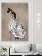 Living the Dream I by Marta Wiley on GIANT ART - white music - dance