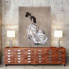 Living the Dream I by Marta Wiley on GIANT ART - white music - dance