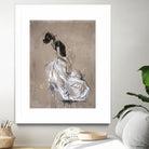 Living the Dream I by Marta Wiley on GIANT ART - white music - dance