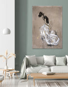 Living the Dream I by Marta Wiley on GIANT ART - white music - dance