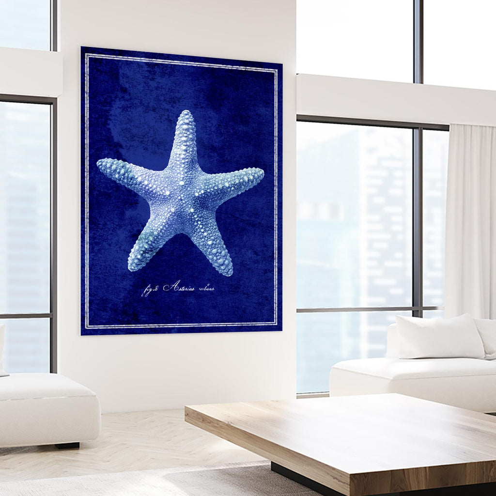 Étoile de mer par GI ArtLab sur GIANT ART - bleu nautique