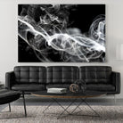 Smoke by GI ArtLab on GIANT ART - white abstract