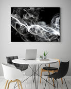 Smoke by GI ArtLab on GIANT ART - white abstract