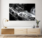Smoke by GI ArtLab on GIANT ART - white abstract