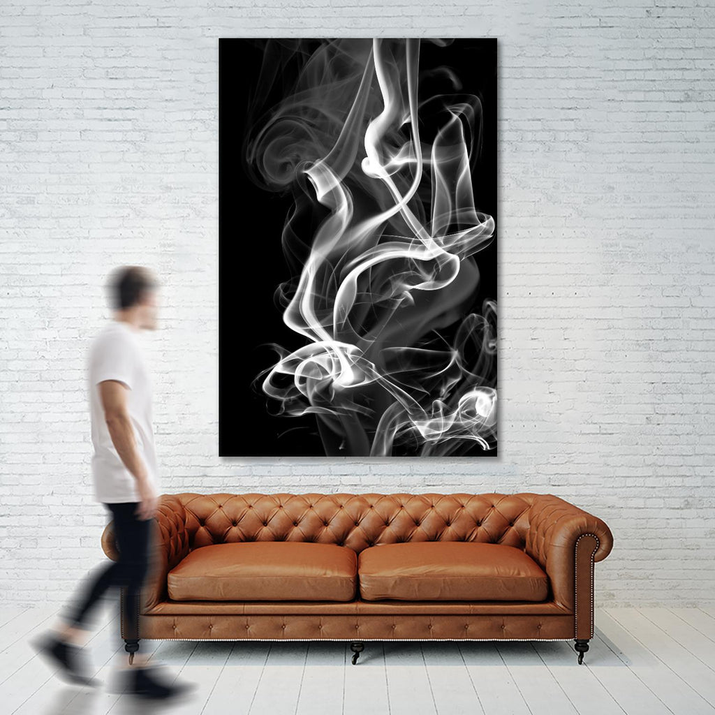 Black Smoke Abstract by GI ArtLab on GIANT ART - black abstract