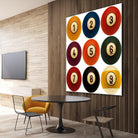 Billiards by GI ArtLab on GIANT ART - yellow leisure