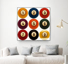 Billiards by GI ArtLab on GIANT ART - yellow leisure