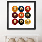 Billiards by GI ArtLab on GIANT ART - yellow leisure