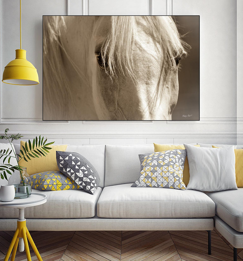 Angel Eyes by Barry Hart on GIANT ART - beige animals