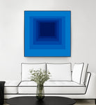 After Josef B by GI ArtLab on GIANT ART - blue abstract