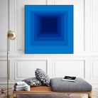 After Josef B by GI ArtLab on GIANT ART - blue abstract