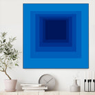After Josef B by GI ArtLab on GIANT ART - blue abstract