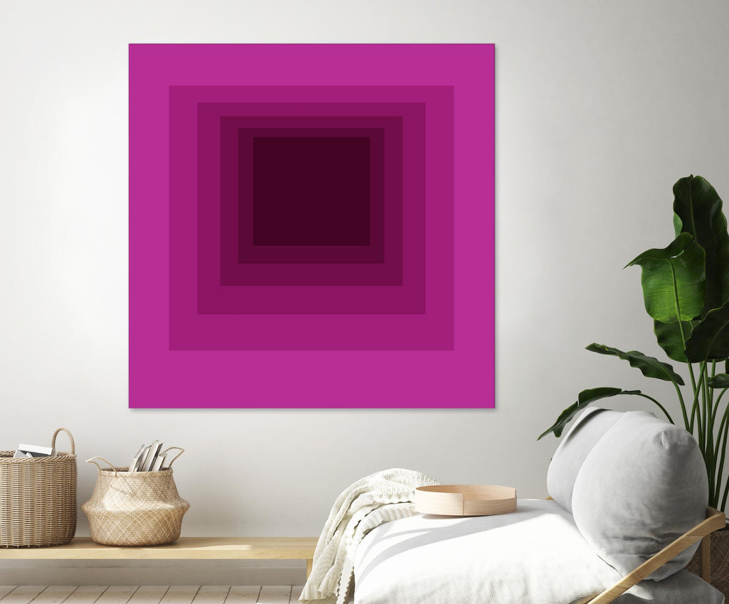 After Josef G by GI ArtLab on GIANT ART - pink abstract