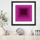 After Josef G by GI ArtLab on GIANT ART - pink abstract