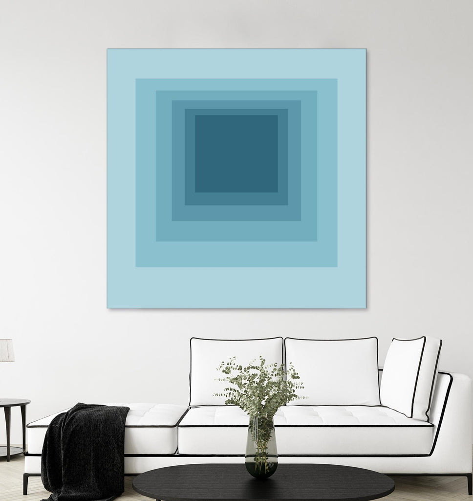 After Josef K by GI ArtLab on GIANT ART - blue abstract