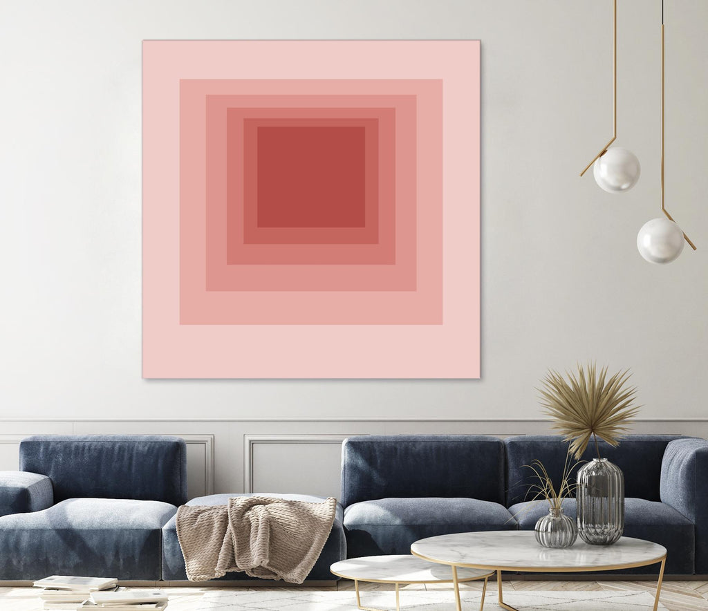 After Josef O by GI ArtLab on GIANT ART - pink abstract
