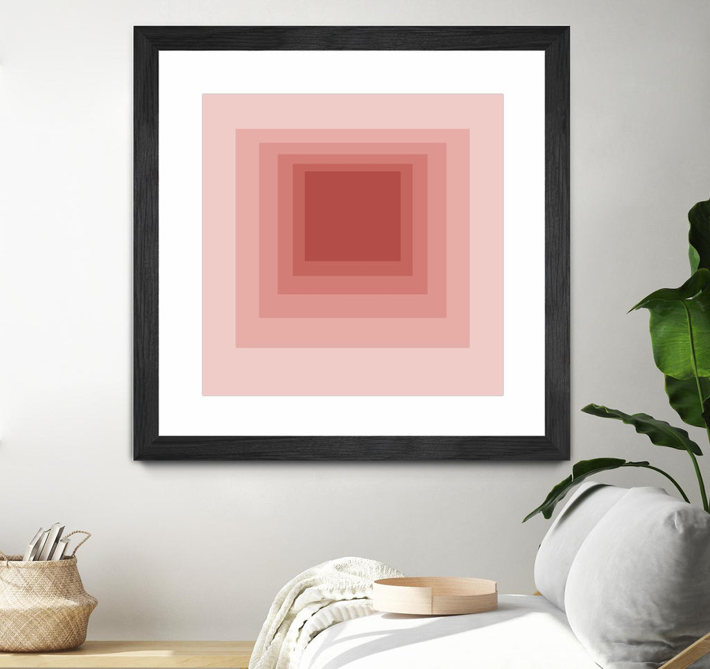 After Josef O by GI ArtLab on GIANT ART - pink abstract