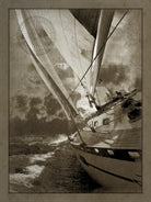 Sailing in Sepia A by GI ArtLab on GIANT ART - brown nautical