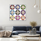 Poker Chips by GI ArtLab on GIANT ART - blue leisure