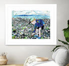 Calm #4, Camano Beach by Mark Fraley on GIANT ART - blue contemporary