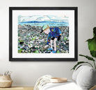 Calm #4, Camano Beach by Mark Fraley on GIANT ART - blue contemporary