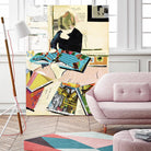 Calm #2 A Good Read by Mark Fraley on GIANT ART - black contemporary