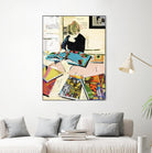 Calm #2 A Good Read by Mark Fraley on GIANT ART - black contemporary