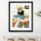 Calm #2 A Good Read by Mark Fraley on GIANT ART - black contemporary