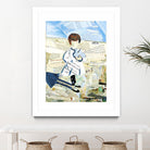 Calm #3 Nebraska Bunny by Mark Fraley on GIANT ART - beige contemporary