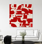 Methodical by JB Hall on GIANT ART - red abstract