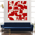 Methodical by JB Hall on GIANT ART - red abstract
