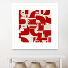Methodical by JB Hall on GIANT ART - red abstract