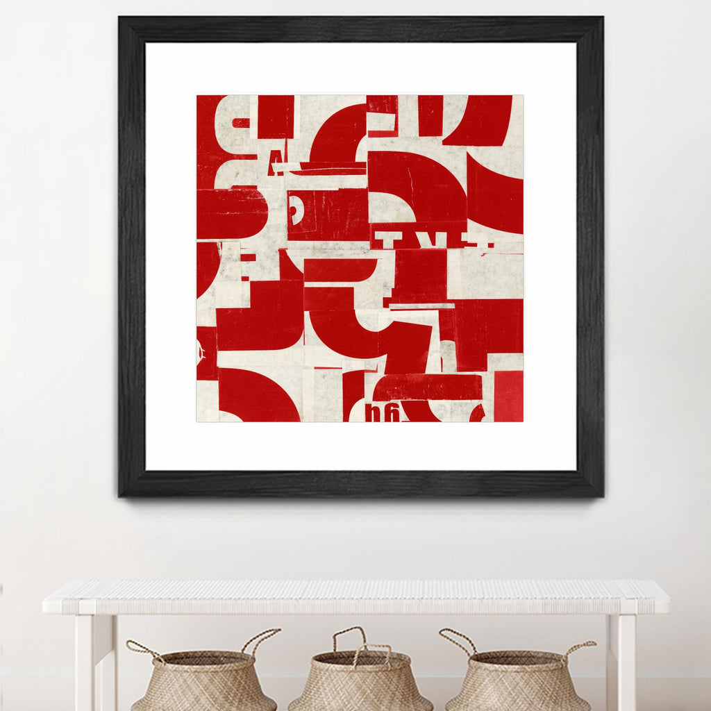 Methodical by JB Hall on GIANT ART - red abstract