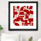 Methodical by JB Hall on GIANT ART - red abstract