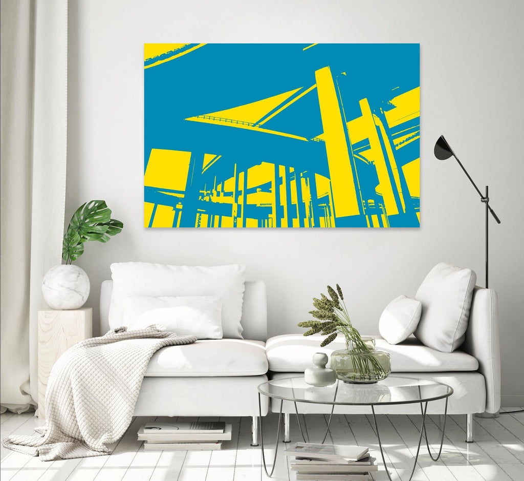 Overpass de GI ArtLab sur GIANT ART - scène de ville jaune