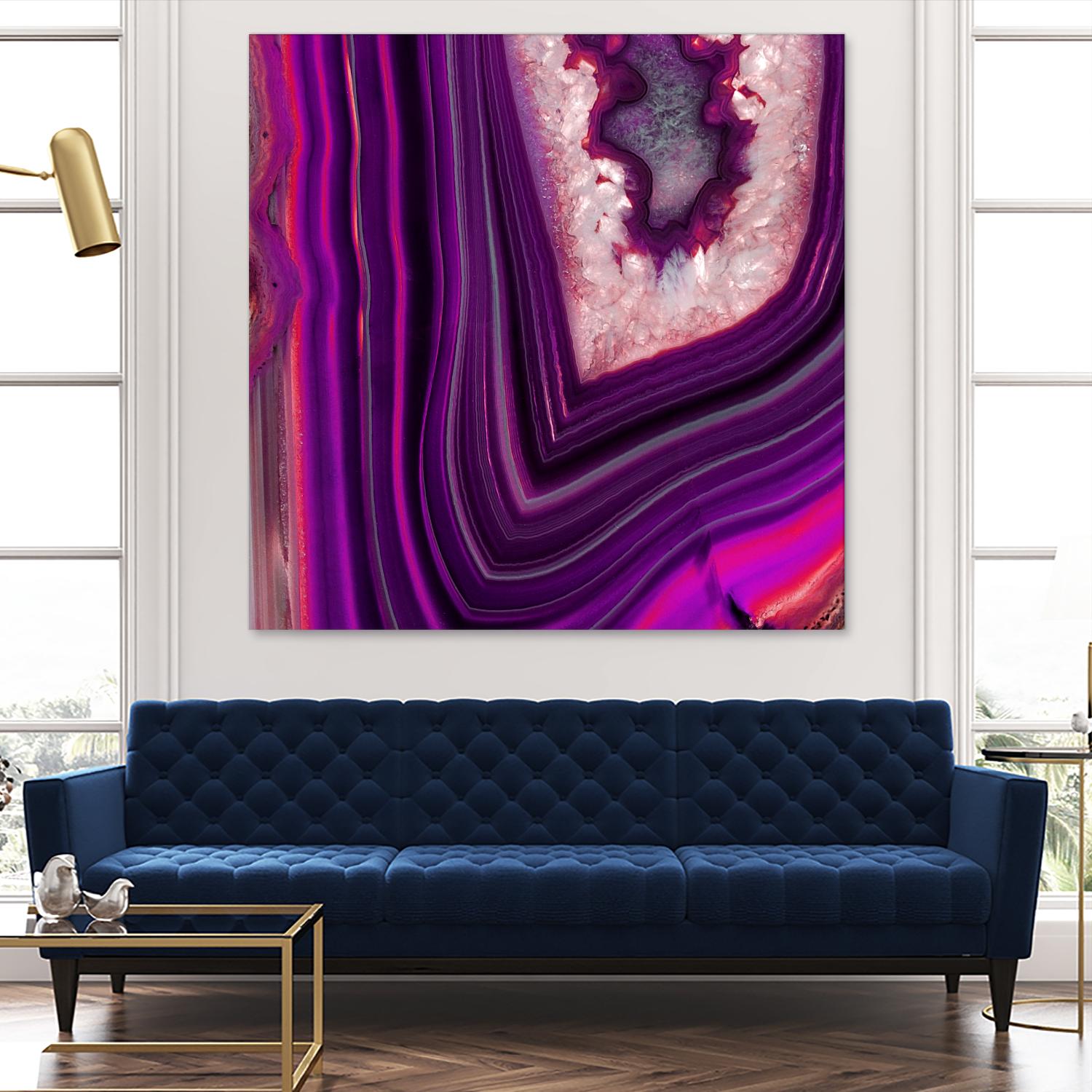 Saturn Geode by GI ArtLab on GIANT ART - white abstract