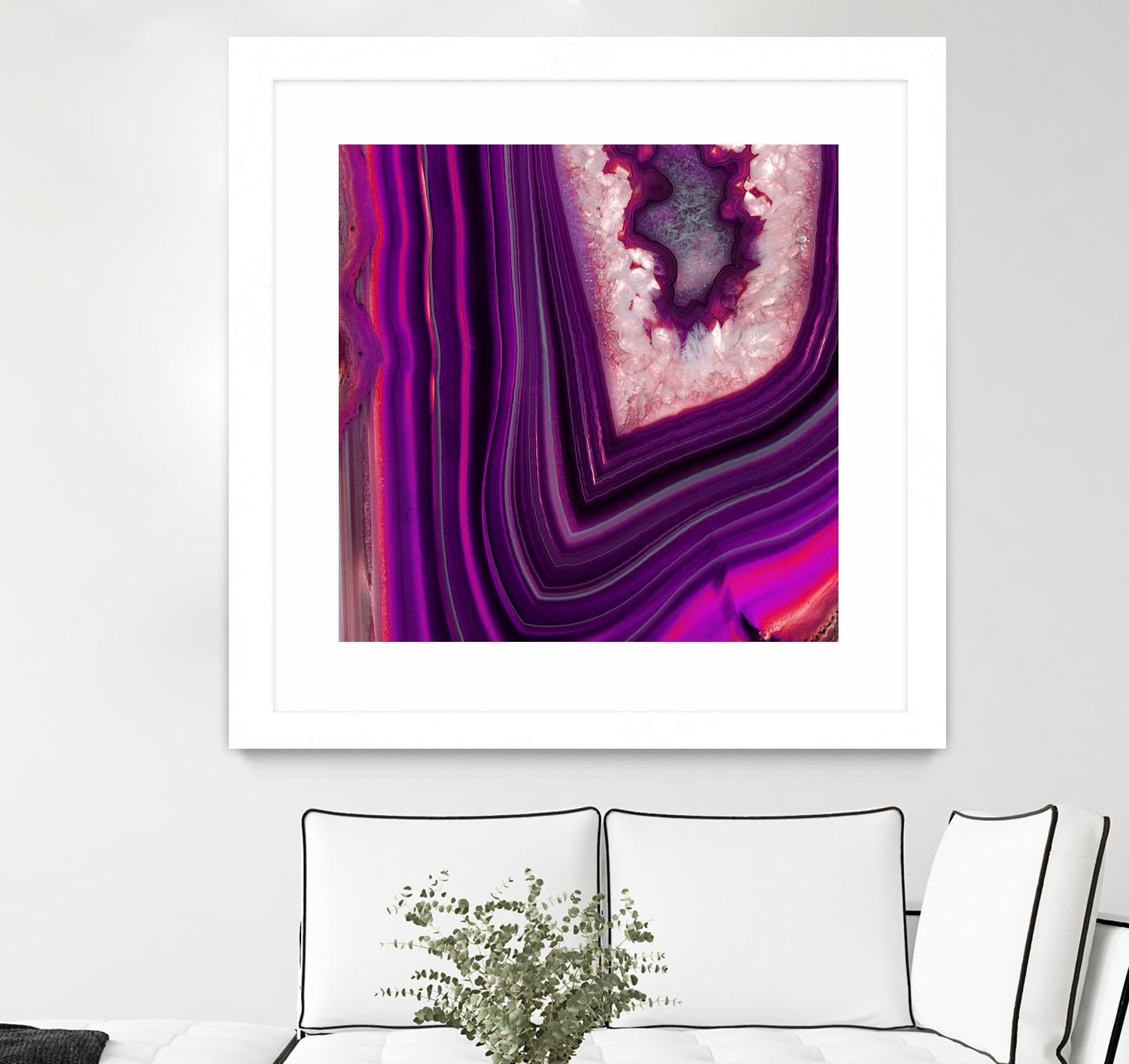 Saturn Geode by GI ArtLab on GIANT ART - white abstract