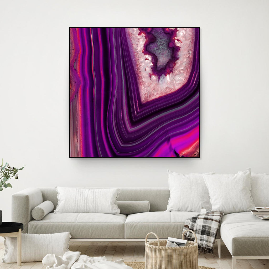 Saturn Geode by GI ArtLab on GIANT ART - white abstract