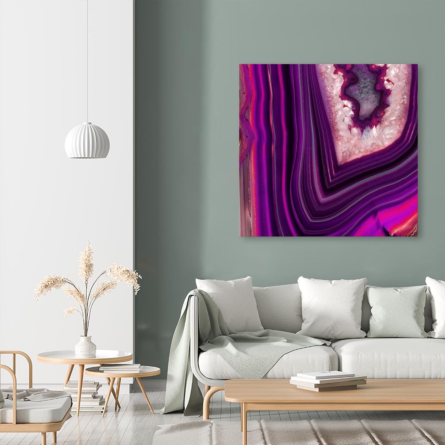 Saturn Geode by GI ArtLab on GIANT ART - white abstract