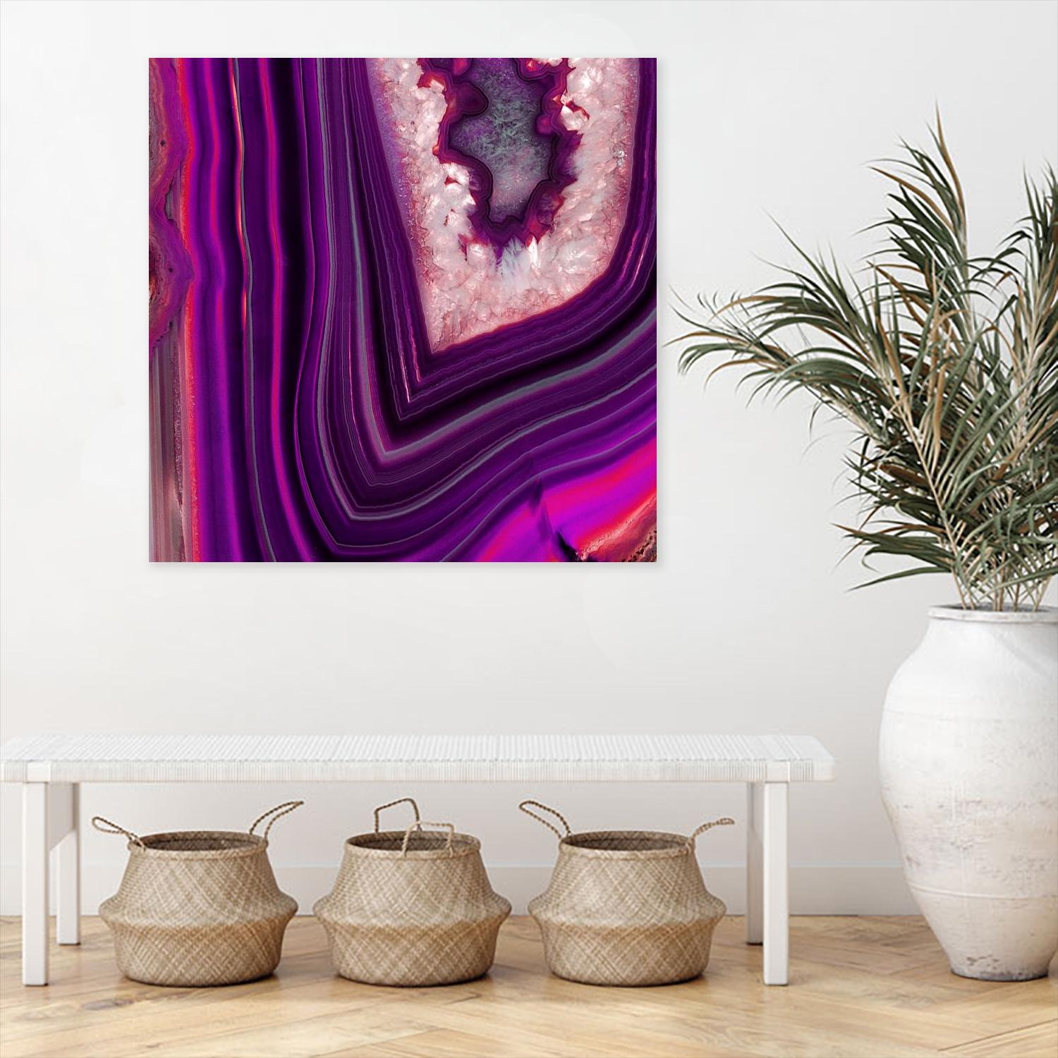 Saturn Geode by GI ArtLab on GIANT ART - white abstract